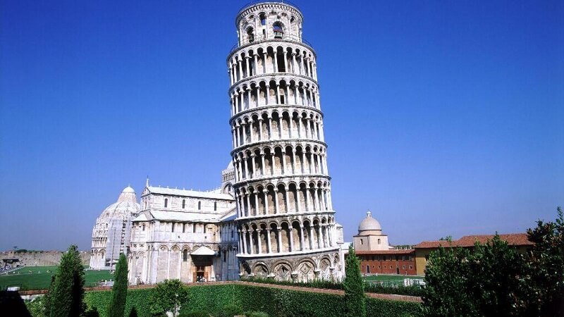 Torre de Pisa em Pisa na Toscana