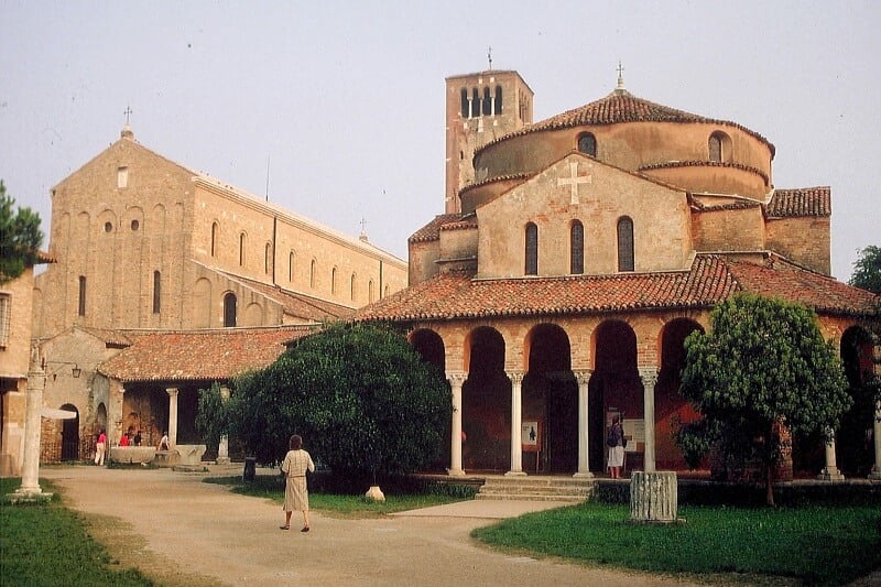 Igreja di Santa Fosca na Ilha de Torcello em Veneza