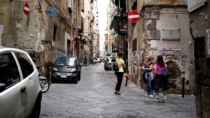 Quartieri Spagnoli em Nápoles