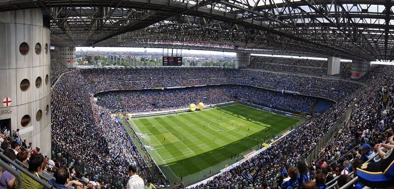 Estádio San Siro em Milão