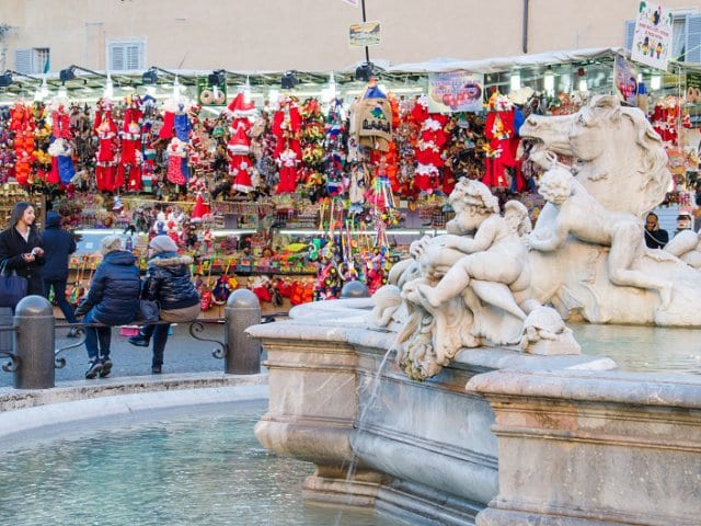 Mercados de Natal de Roma