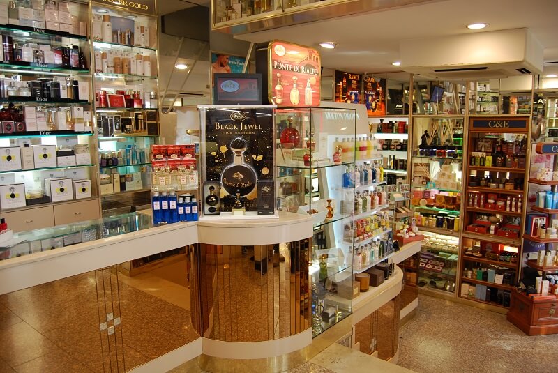 Loja Perfumery Franco em Veneza