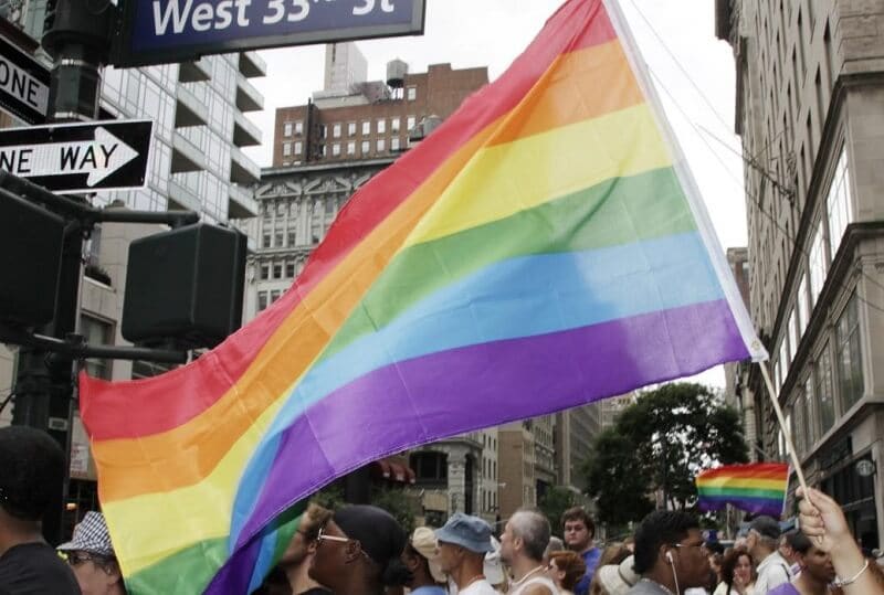 Bandeira do arco íris, símbolo do orgulho gay