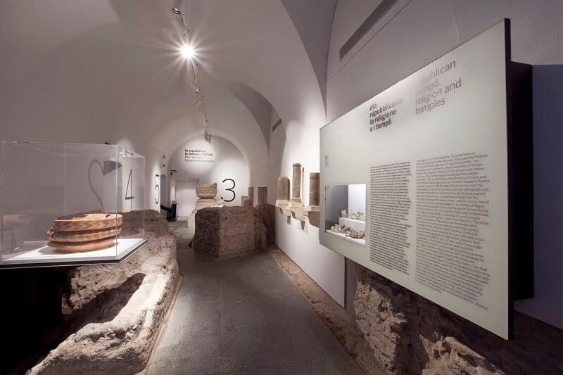 Interior do Museu Palatino