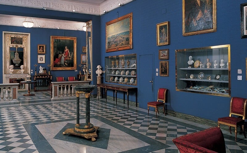 Obras expostas no Museu Napoleonico