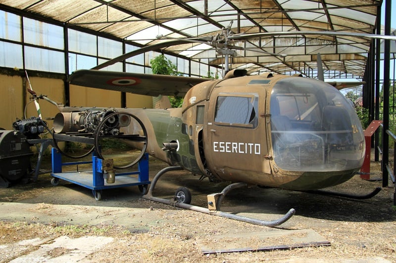 Museu histórico de veículos militares