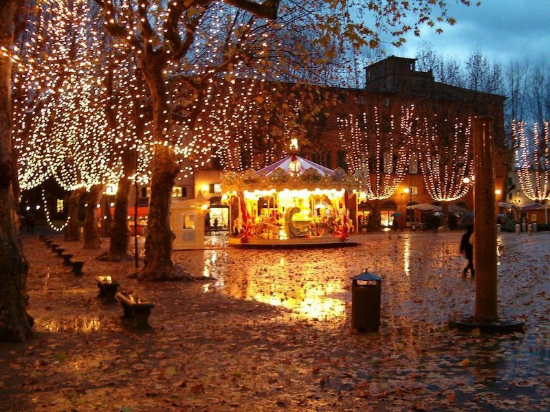 Decoração de Natal em Lucca