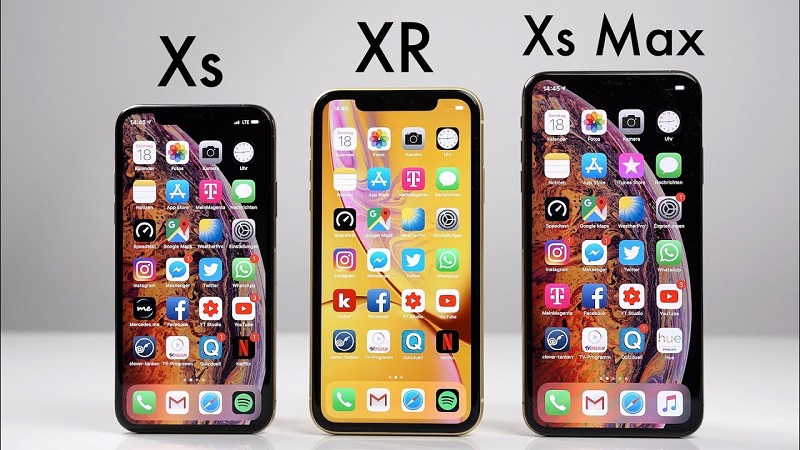 iPhone XS, iPhone XR e iPhone XS Max