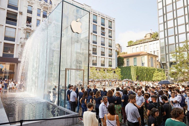 Loja da Apple em Milão