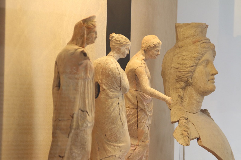 Museu Arqueológico de Aidone em Sicília