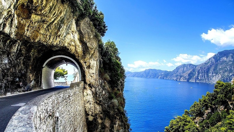 Estrada em Capri
