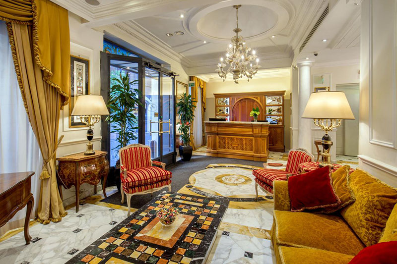 Hotéis de luxo em Roma