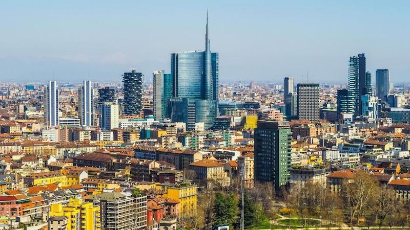 Vista de Milão
