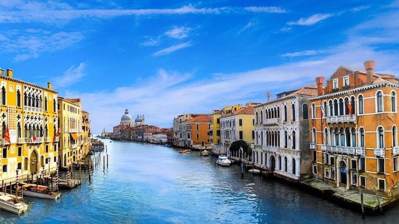 Vista da região de Veneza