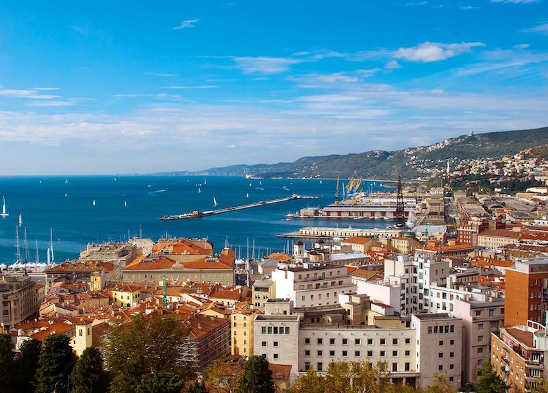 Trieste na Itália