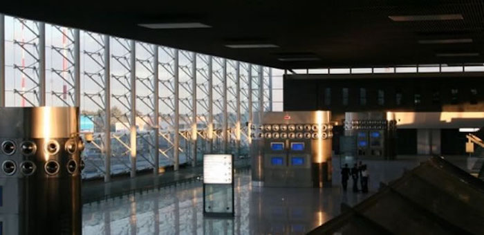 Interior do Aeroporto de Catânia
