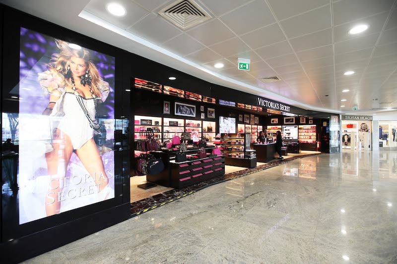 Loja Victoria's Secret no Aeroporto de Nápoles