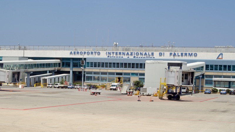 Vista do Aeroporto de Palermo