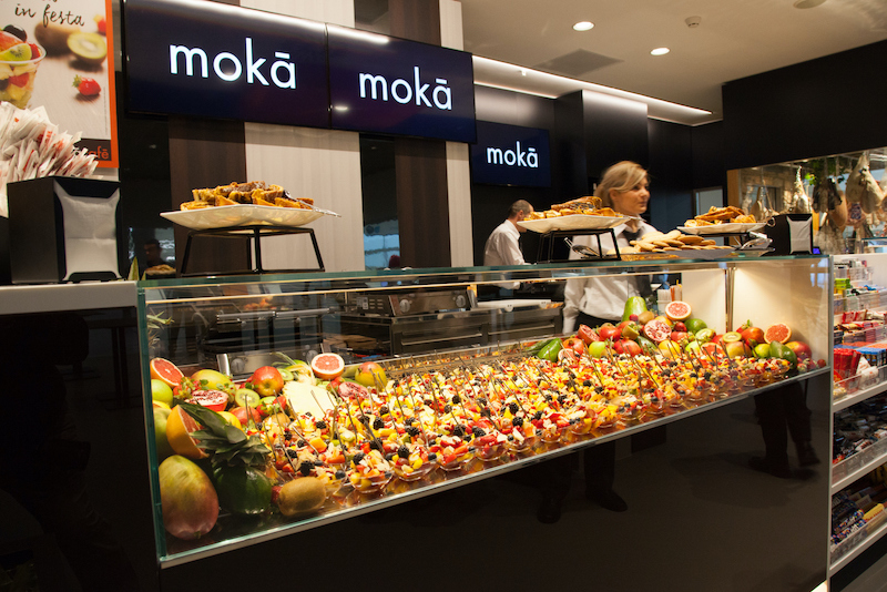 Moka Cafè no Aeroporto de Trieste