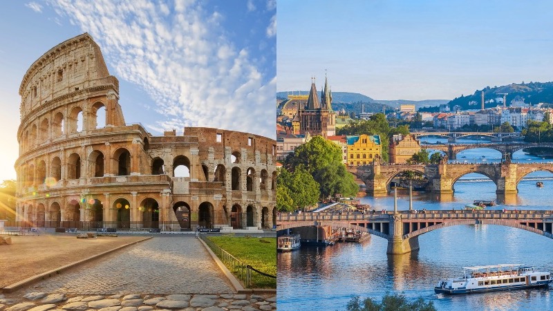 Roma e Praga