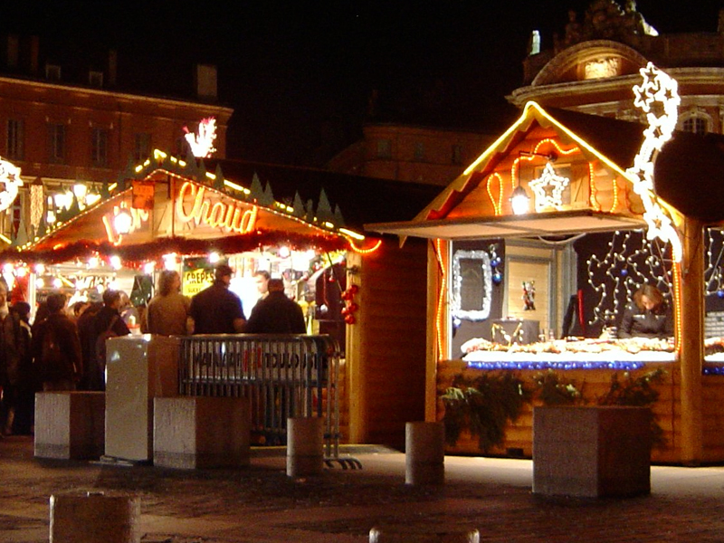 Mercado de Natal em Veneza