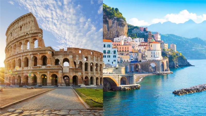 Roma e Costa Amalfitana