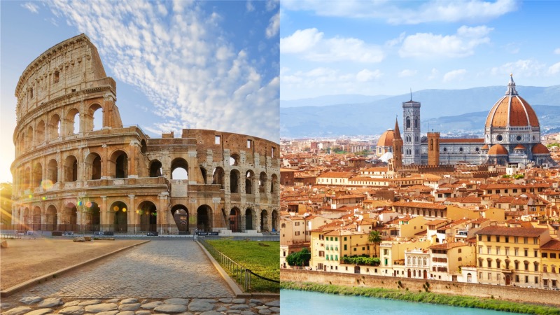 Roma e Florença